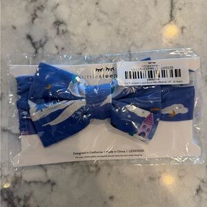 Little Sleepies Blue Princess Bow Hairband